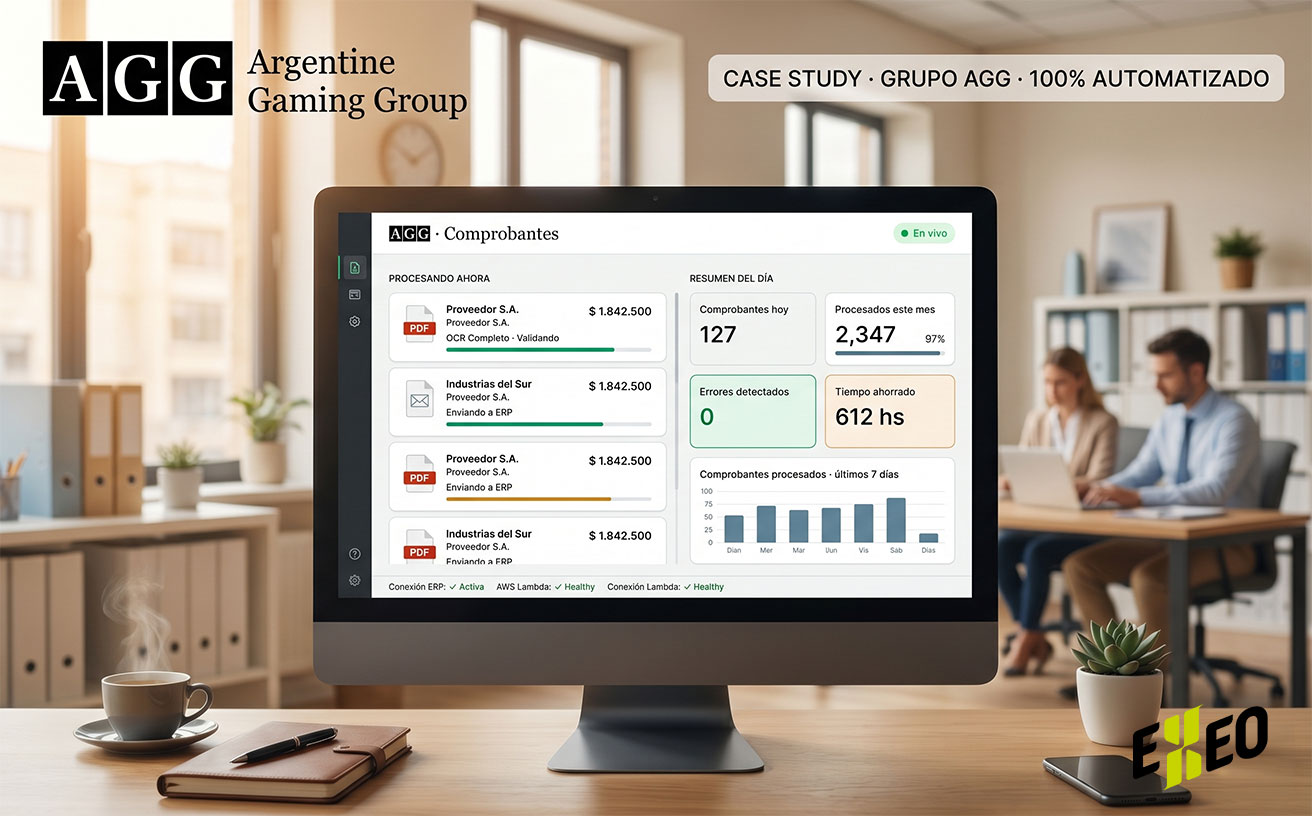 Automatización de Carga de Comprobantes con IA en ERP