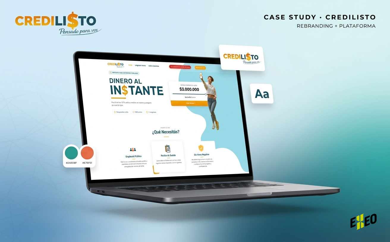 Rebranding y Plataforma Digital para Fintech de Préstamos
